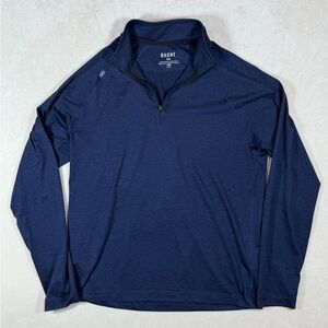 Rhone Size Medium Pullover Performance Cotton Navy Athletic Pullover Lulu